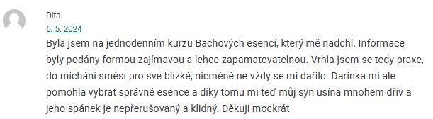 zpětná vazba dita